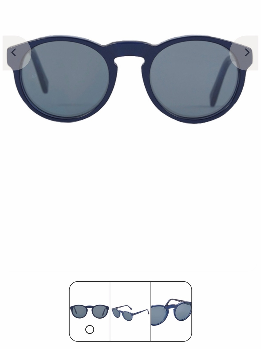 RetroSuperFuture Round Sunglasses - Dark Blue